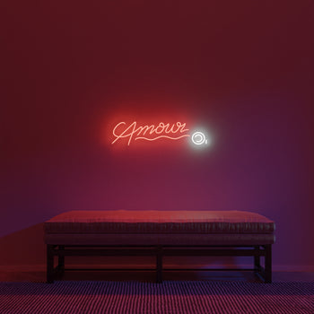 Amour © by André Saraiva - Signe en néon LED
