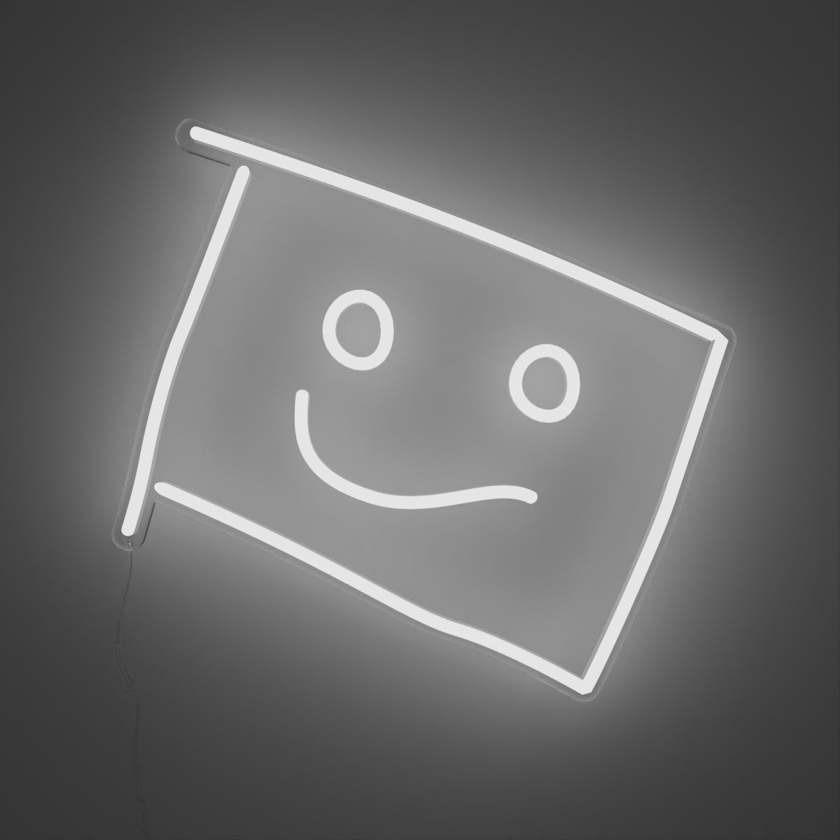 Hip to Be Square, Zeichen aus Neon-LEDs