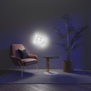 Hip to Be Square, Zeichen aus Neon-LEDs