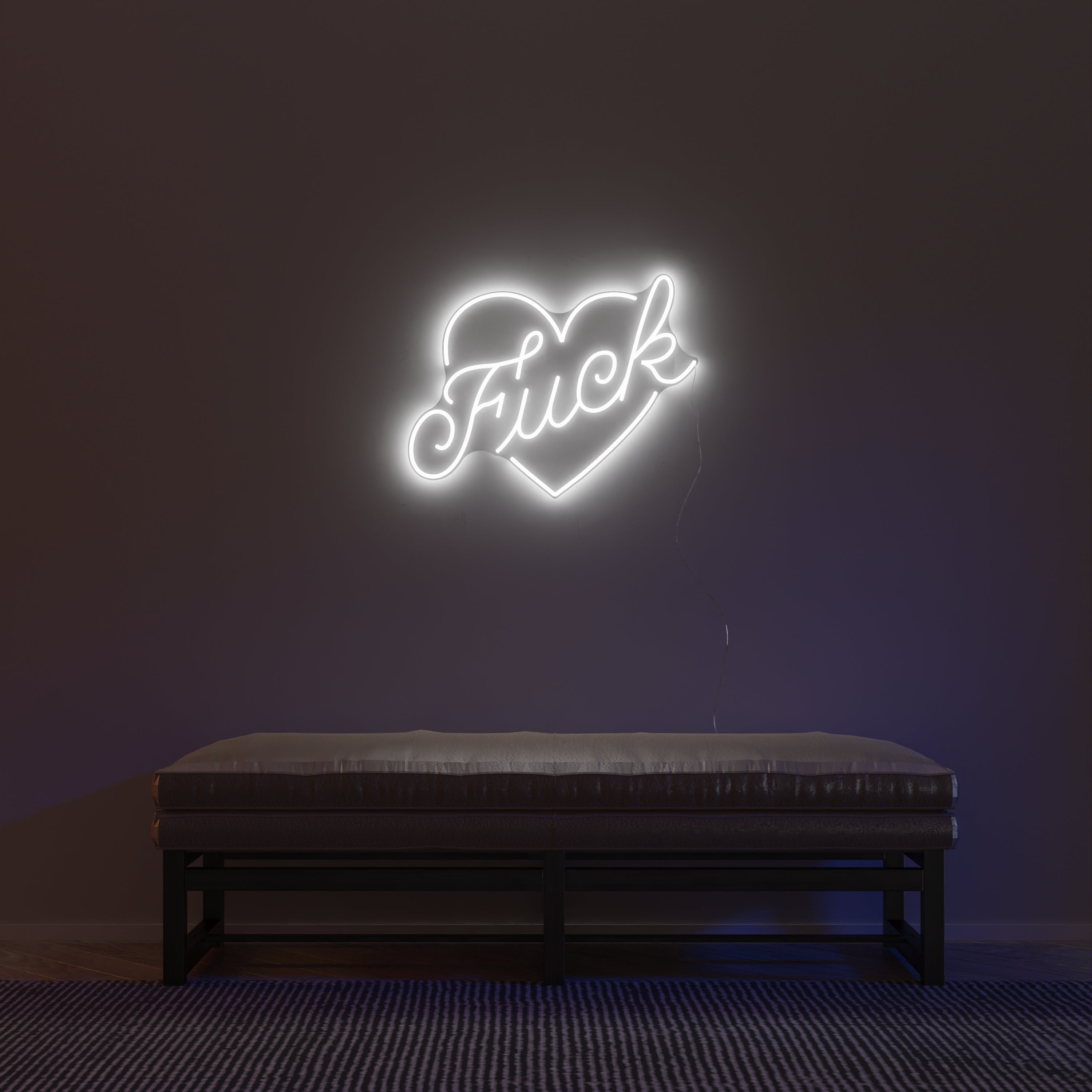F*ck by Jean André, Neon-LED-Zeichen