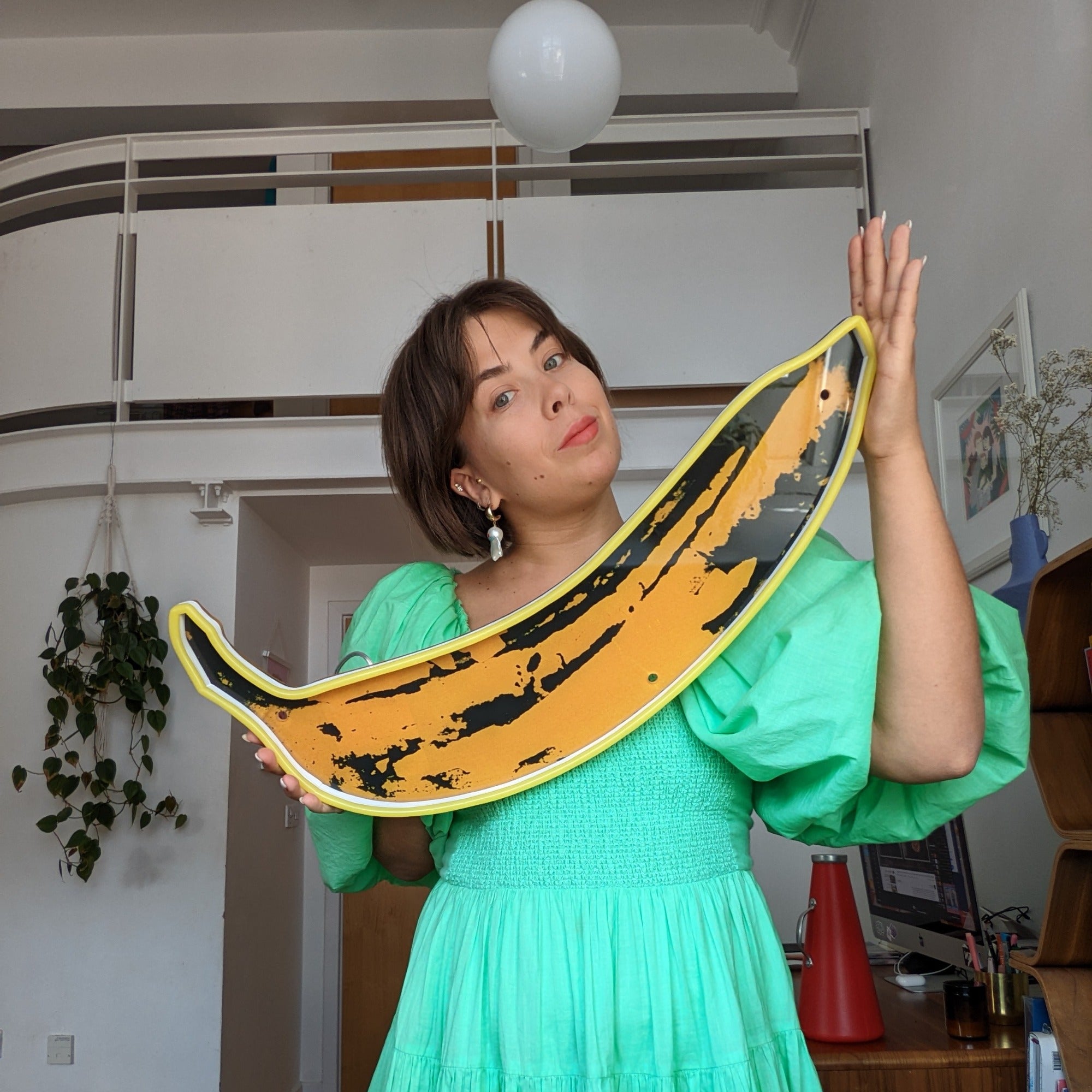 Banana by Andy Warhol - Neon-LED-Zeichen