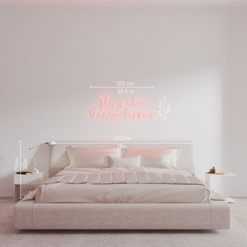 This is where the magic happens - LED-Neonzeichen