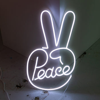 Peace by Ceizer, Neon-LED-Zeichen
