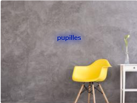 Custom text: Pupillen