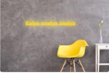 Custom text: Kelya noelya anelya