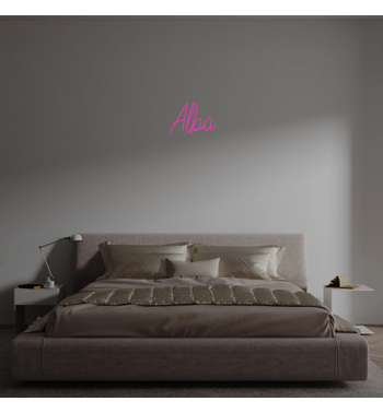 Custom text: Alba
