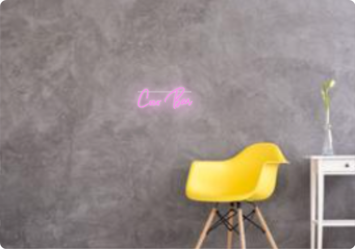 Custom text: Coco Bar