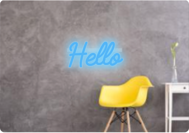 Benutzerdefinierter Text: Hello