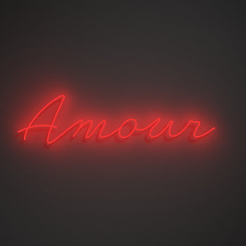 Amour - signe en néon LED - SALE2025