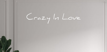 Custom text: Crazy In Love