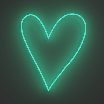 Big Big Heart (Sehr großes Herz), LED-Neonzeichen