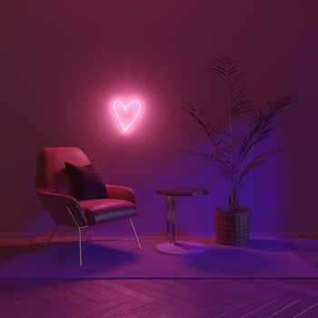 Big Big Heart (Sehr großes Herz), LED-Neonzeichen