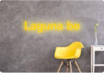 Custom text: Laguna be