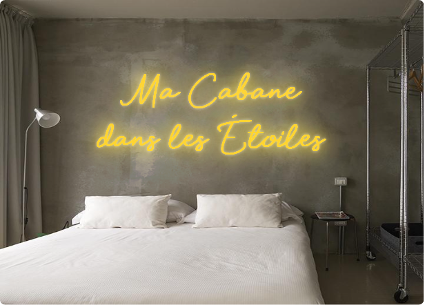 Custom order: Ma Cabane
dans les Étoiles