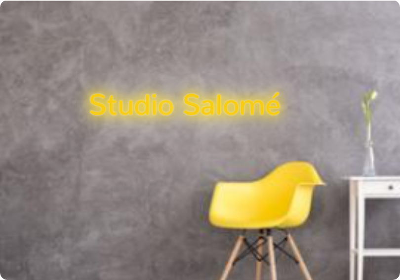 Custom text: Studio Salomé