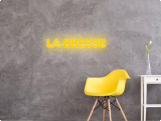 Custom text: LA BRESSE