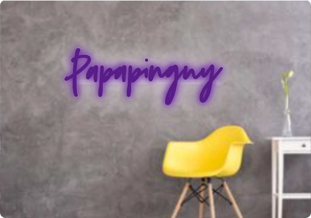 Custom text: Papapinguy