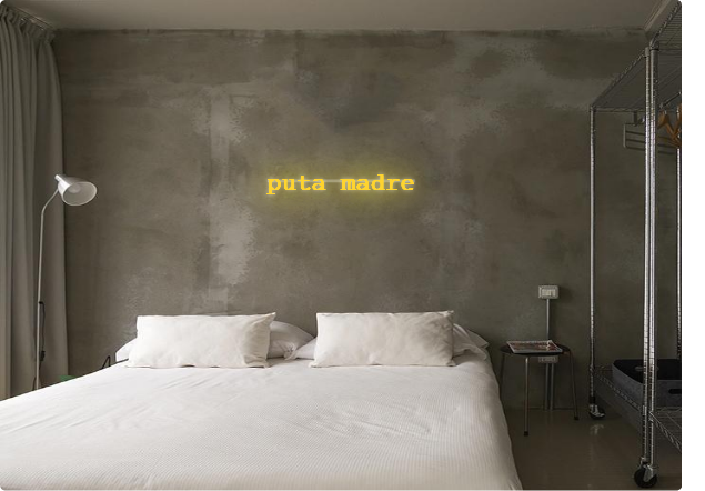 Custom order: puta madre