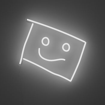 Hip to Be Square, Zeichen aus Neon-LEDs