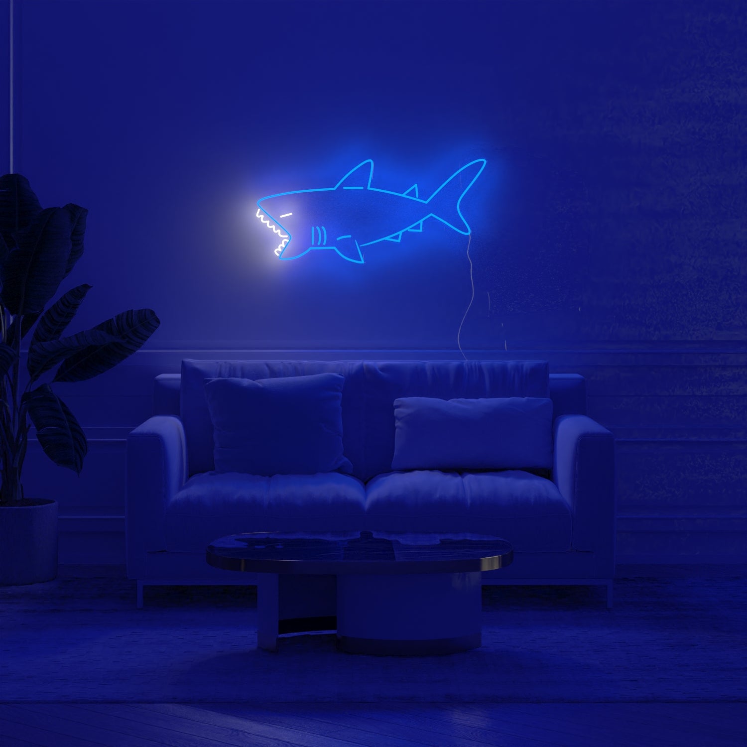 Shark - Neon-LED-Zeichen