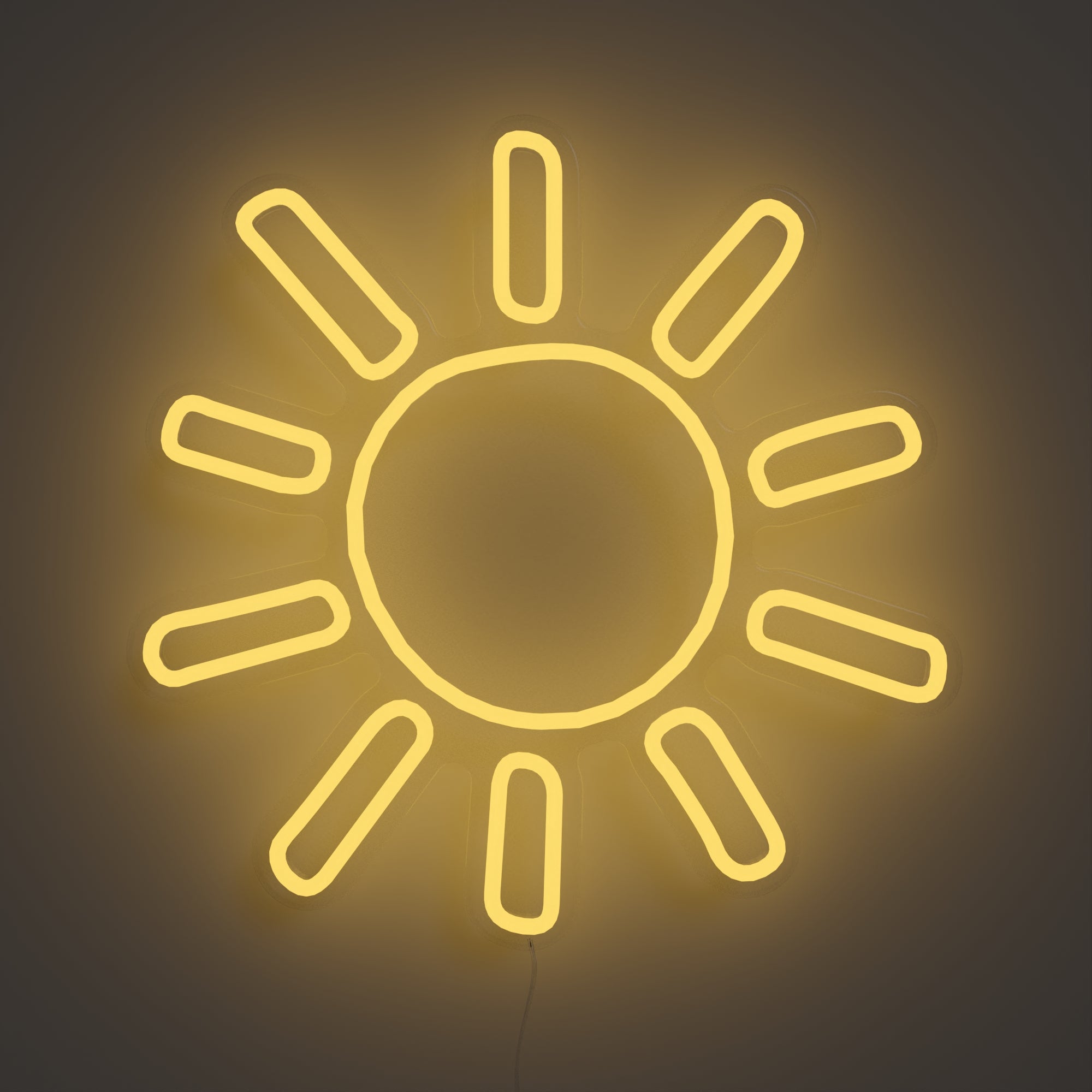 Solar Burst - Neon-LED-Zeichen