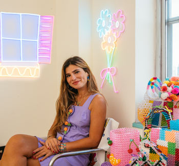 Dazzling designs: the new neon collection by Susan Alexandra