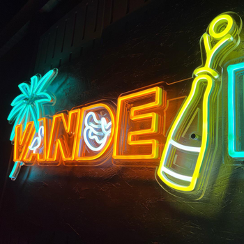 Make a customized restaurant LED neon sign