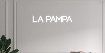Custom text: LA PAMPA