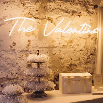 Customize your wedding neon LED