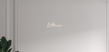 Custom text: L