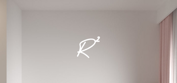 Custom text: R²