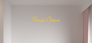 Custom text: Pause Choco