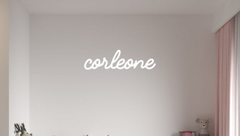 Custom text: corleone