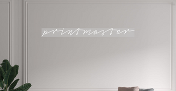 Custom text: printmaster