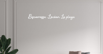 Custom text: Biscarrosse ...L