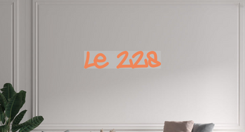 Custom text: Le 228