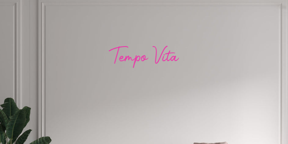 Custom text: Tempo Vita