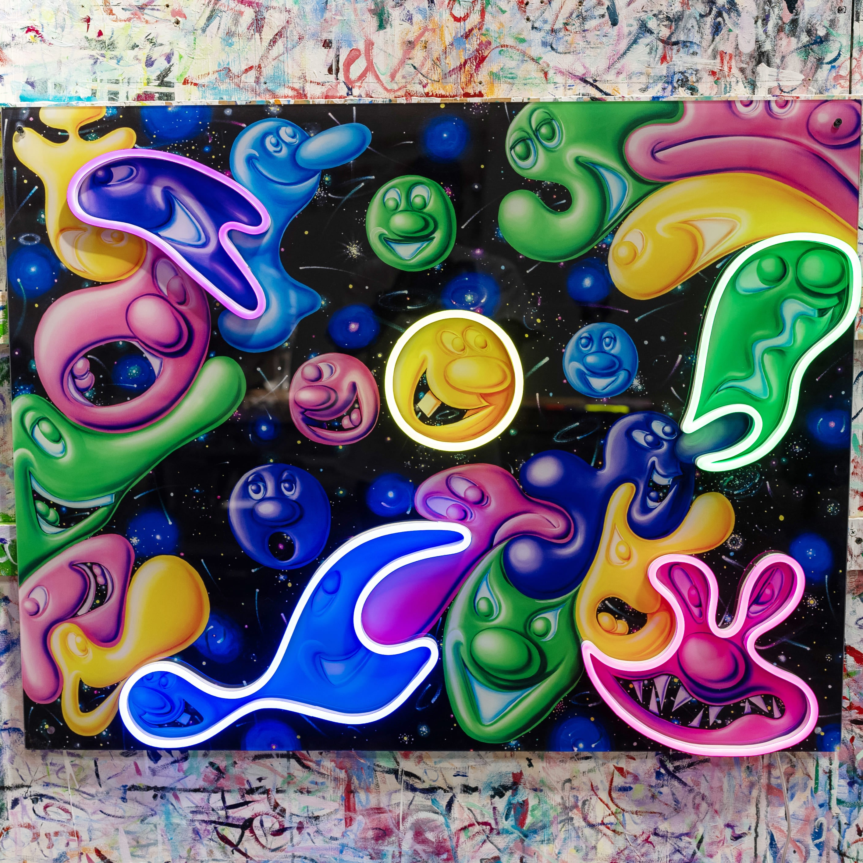 GLOBZOZ by Kenny Scharf