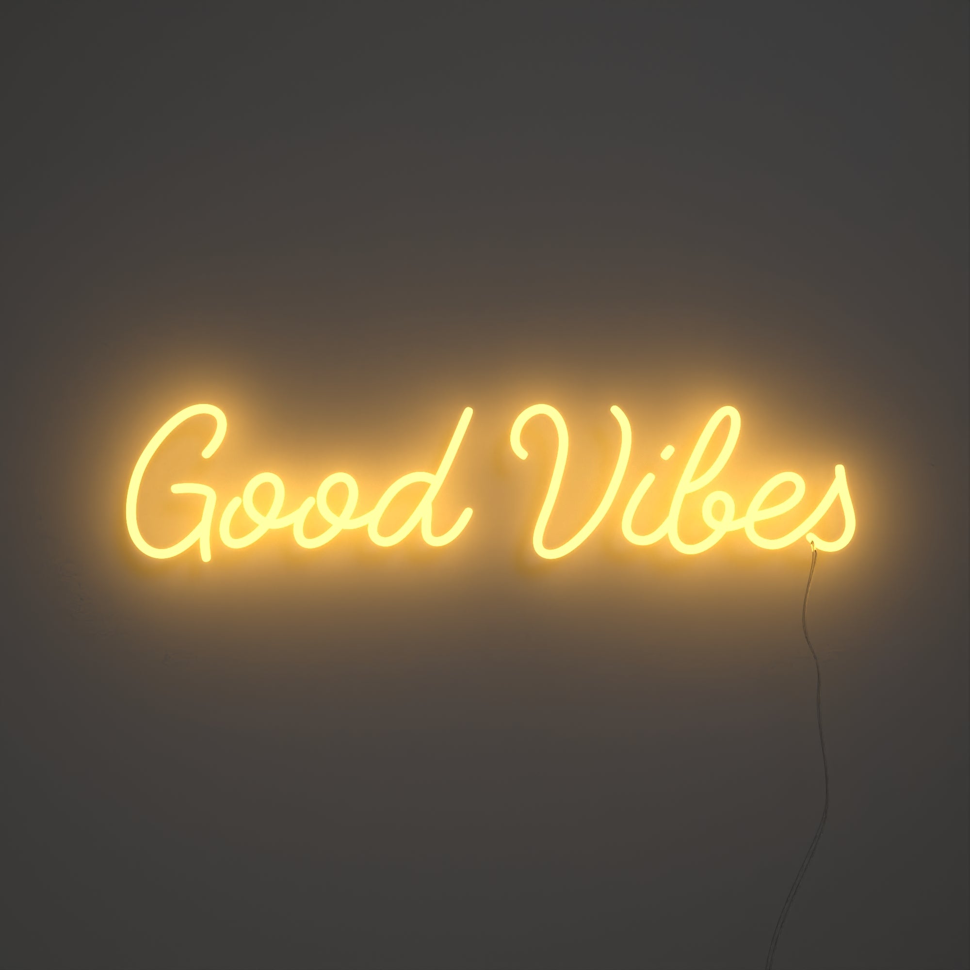 Good Vibes, neon LED sign