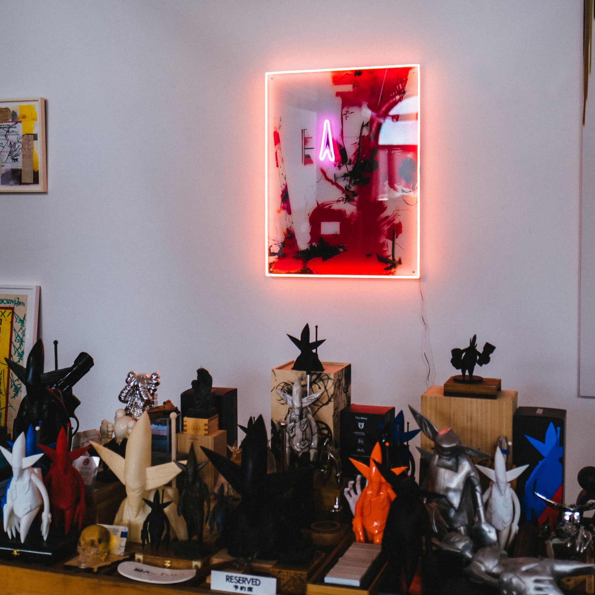 Violent Treasure by Futura - Neon LED sign