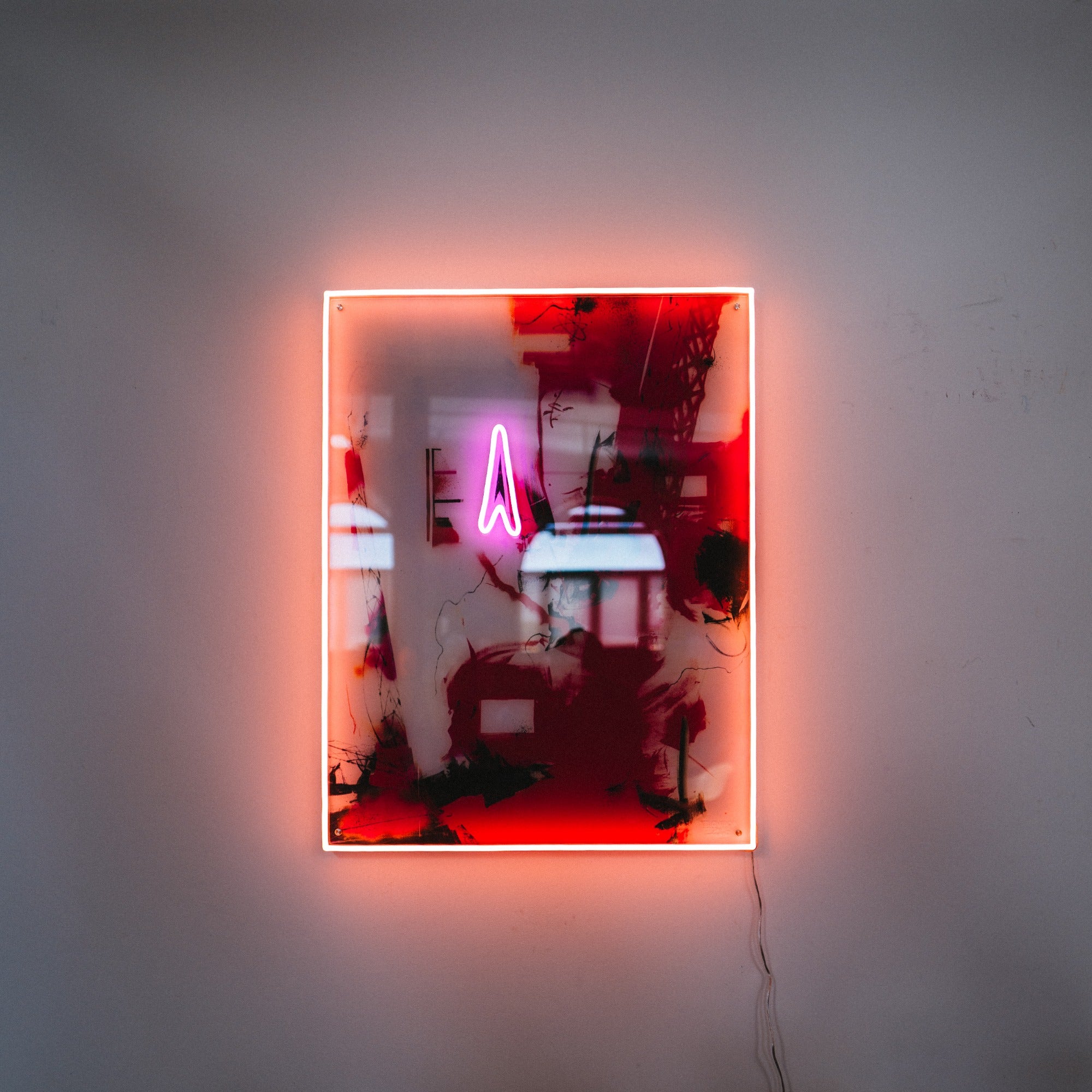 Violent Treasure by Futura - Neon LED sign