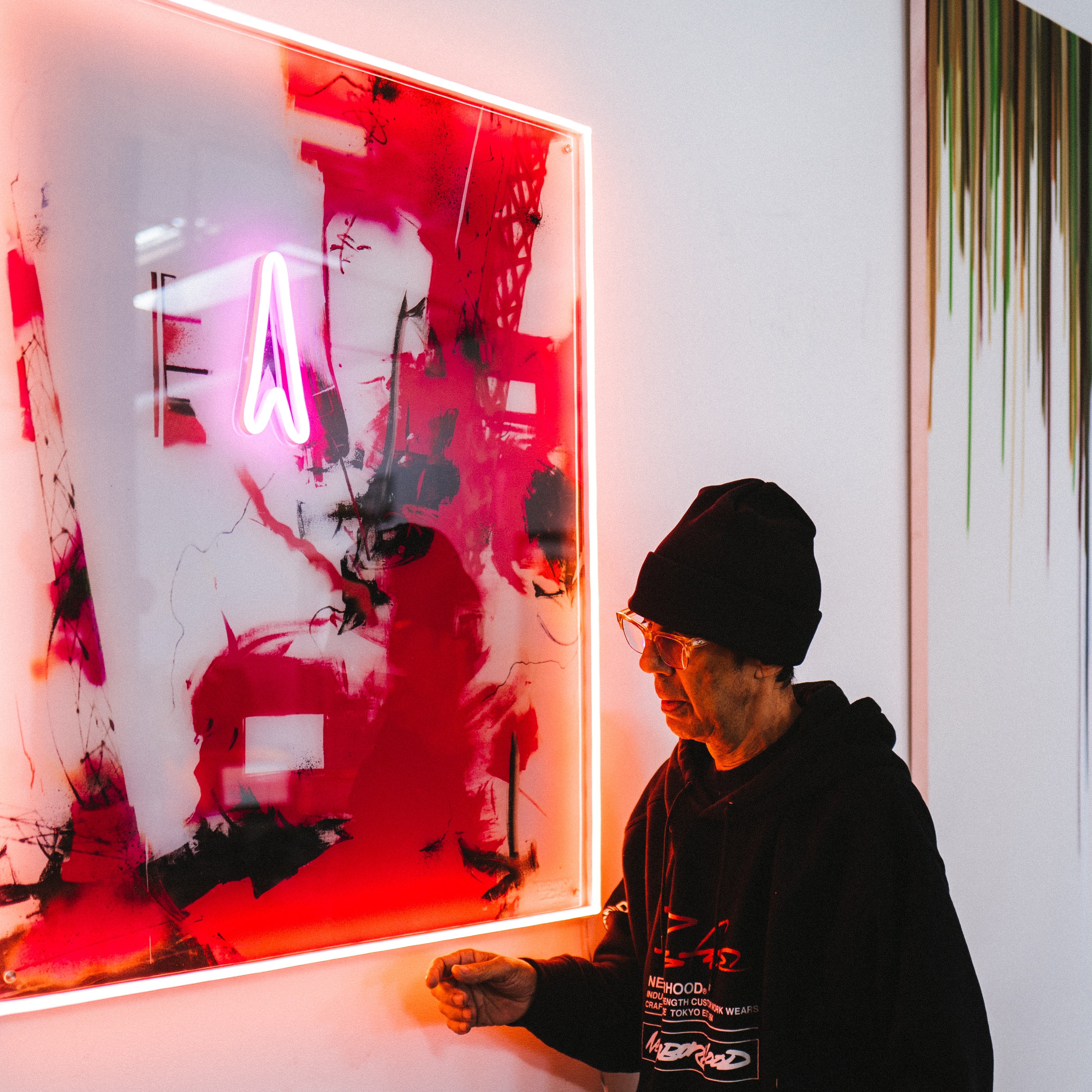 Violent Treasure by Futura - Neon LED sign