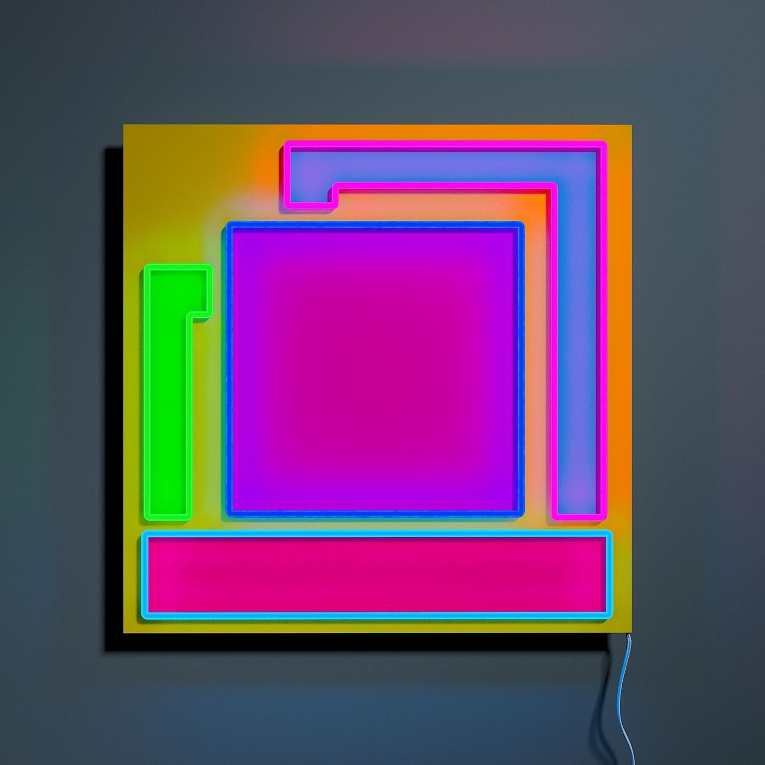 002 by Peter Halley x Yellowpop