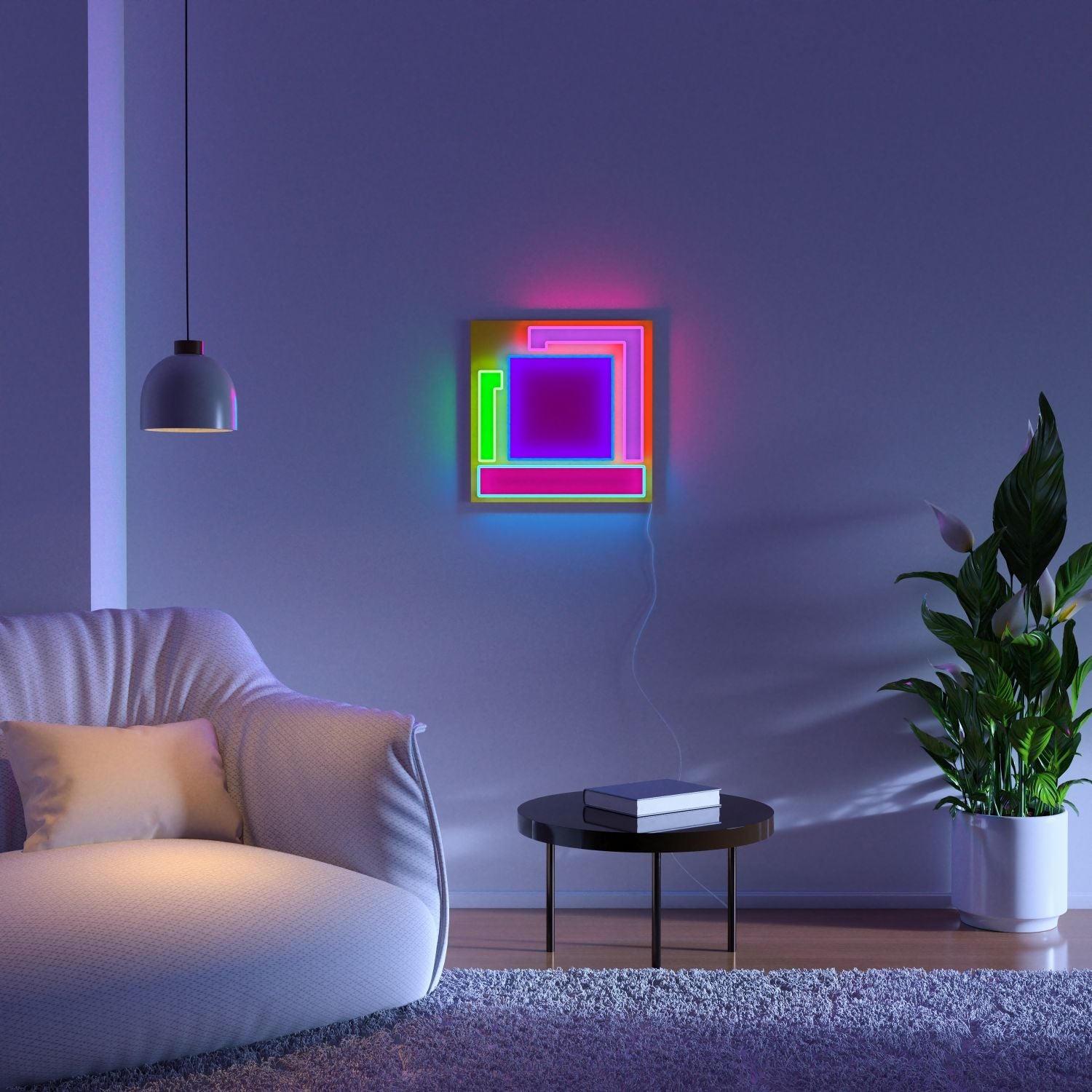 002 by Peter Halley x Yellowpop