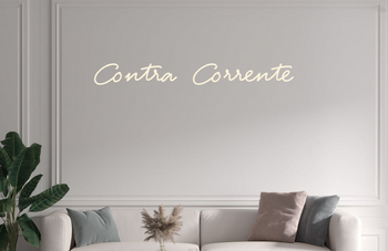 Custom text: Contra Corrente