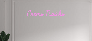 Custom text: Crème Fraîche