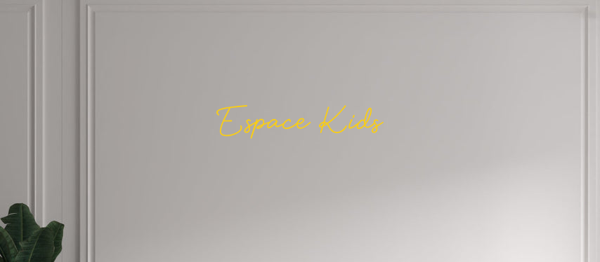 Custom text: Espace Kids
