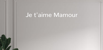 Custom text: Je t