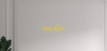 Custom text: Innovation