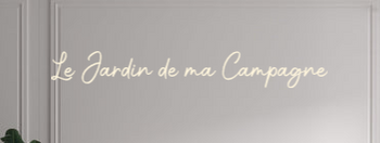 Custom text: Le Jardin de ma Campagne